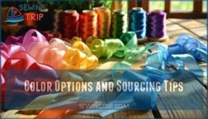 color options and sourcing tips