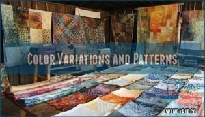 color variations and patterns