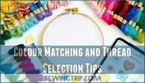 colour matching and thread selection tips