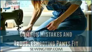common mistakes and troubleshooting pants fit
