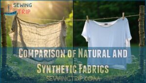 comparison of natural and synthetic fabrics comparison of natural and synthetic fabrics