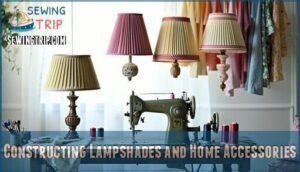 constructing lampshades and home accessories
