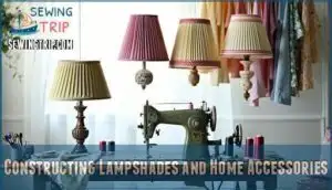 constructing lampshades and home accessories