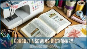 consult a sewing dictionary