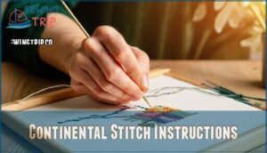 continental stitch instructions