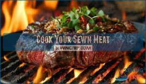 cook your sewn meat