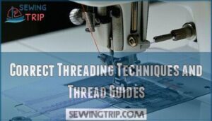 correct threading techniques and thread guides correct threading techniques and thread guides