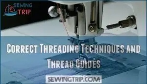 correct threading techniques and thread guides