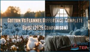 cotton vs flannel difference
