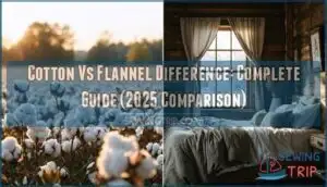 cotton vs flannel difference