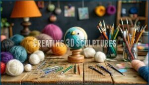 creating 3d sculptures