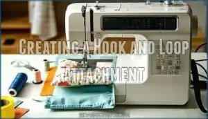creating a hook and loop attachment