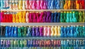 creating and organizing thread palettes