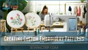 creating custom embroidery patterns