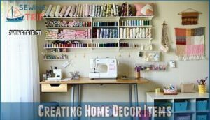 creating home decor items