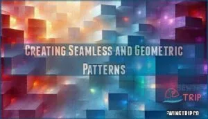 creating seamless and geometric patterns