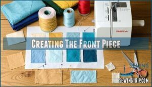 creating the front piece