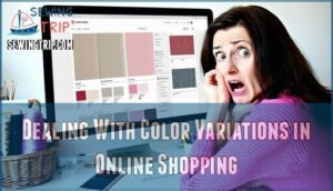 dealing with color variations in online shopping