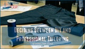 deciding between diy and professional tailoring