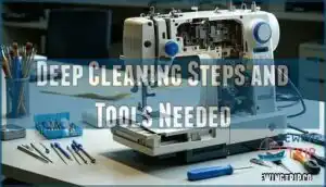 deep cleaning steps and tools needed