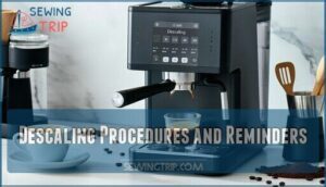 descaling procedures and reminders