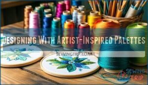 designing with artist-inspired palettes