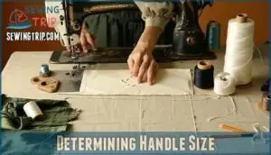 determining handle size determining handle size