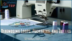 diagnosing loops, puckering, and breaks