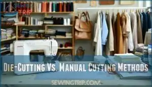 die-cutting vs. manual cutting methods