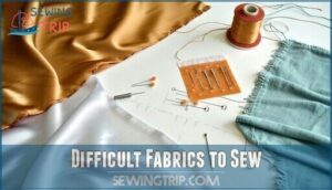 difficult fabrics to sew