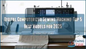 digital computerized sewing machine