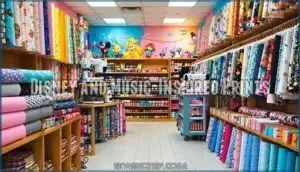 disney and music-inspired prints