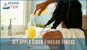 diy apple cider vinegar rinses