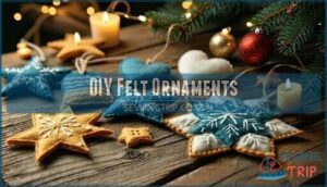 diy felt ornaments
