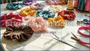 diy scrunchies and hair accessories