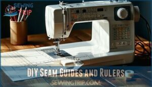 diy seam guides and rulers