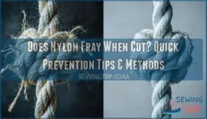 does nylon fray when cut