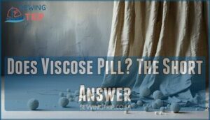does viscose pill? the short answer