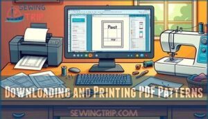 downloading and printing pdf patterns