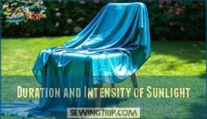 duration and intensity of sunlight