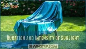 duration and intensity of sunlight duration and intensity of sunlight