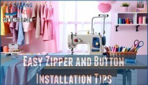 easy zipper and button installation tips