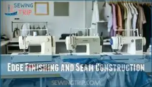 edge finishing and seam construction