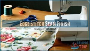 edge stitch seam finish