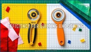efficiency for quilting and sewing