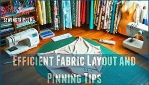 efficient fabric layout and pinning tips