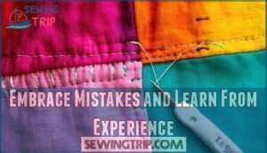 embrace mistakes and learn from experience