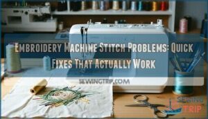 embroidery machine stitch problems