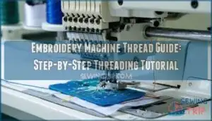 embroidery machine thread guide