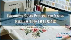 embroidery stitch patterns for sewing machines